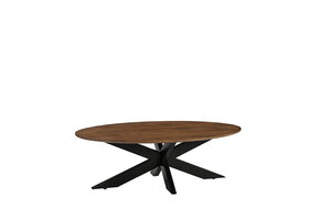 LABEL51 Salontafel James - Naturel - Mangohout - 130 cm