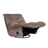LABEL51 - Fauteuil Take It Easy - Taupe - 104x84x94cm