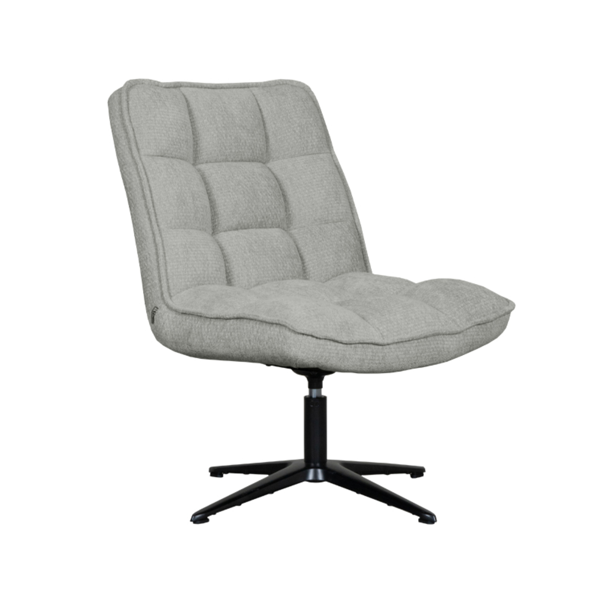 LABEL51 Fauteuil Vince - Stone - Elite - 63x74x91 cm