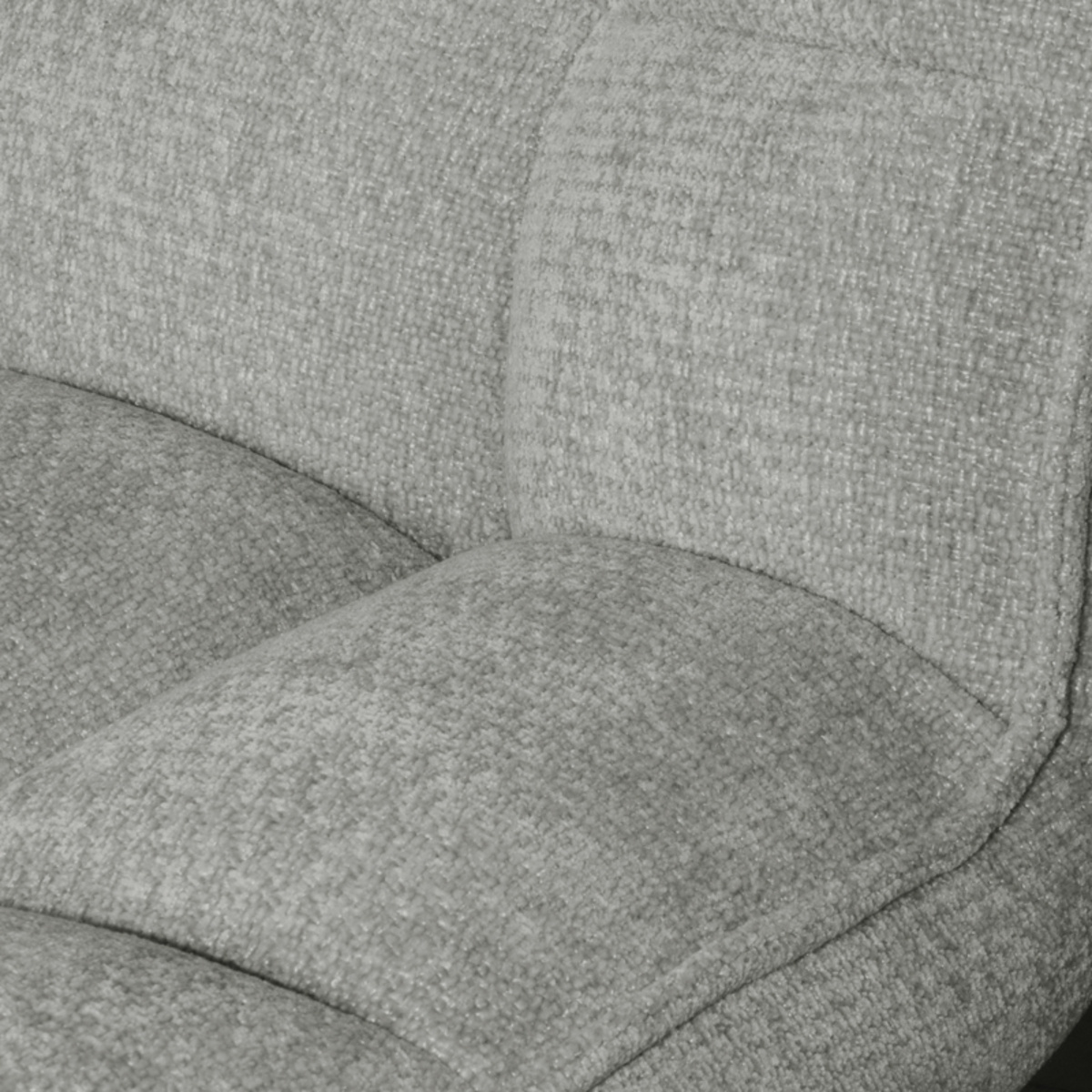 LABEL51 - Fauteuil Vince - Stone - 74x63x91cm
