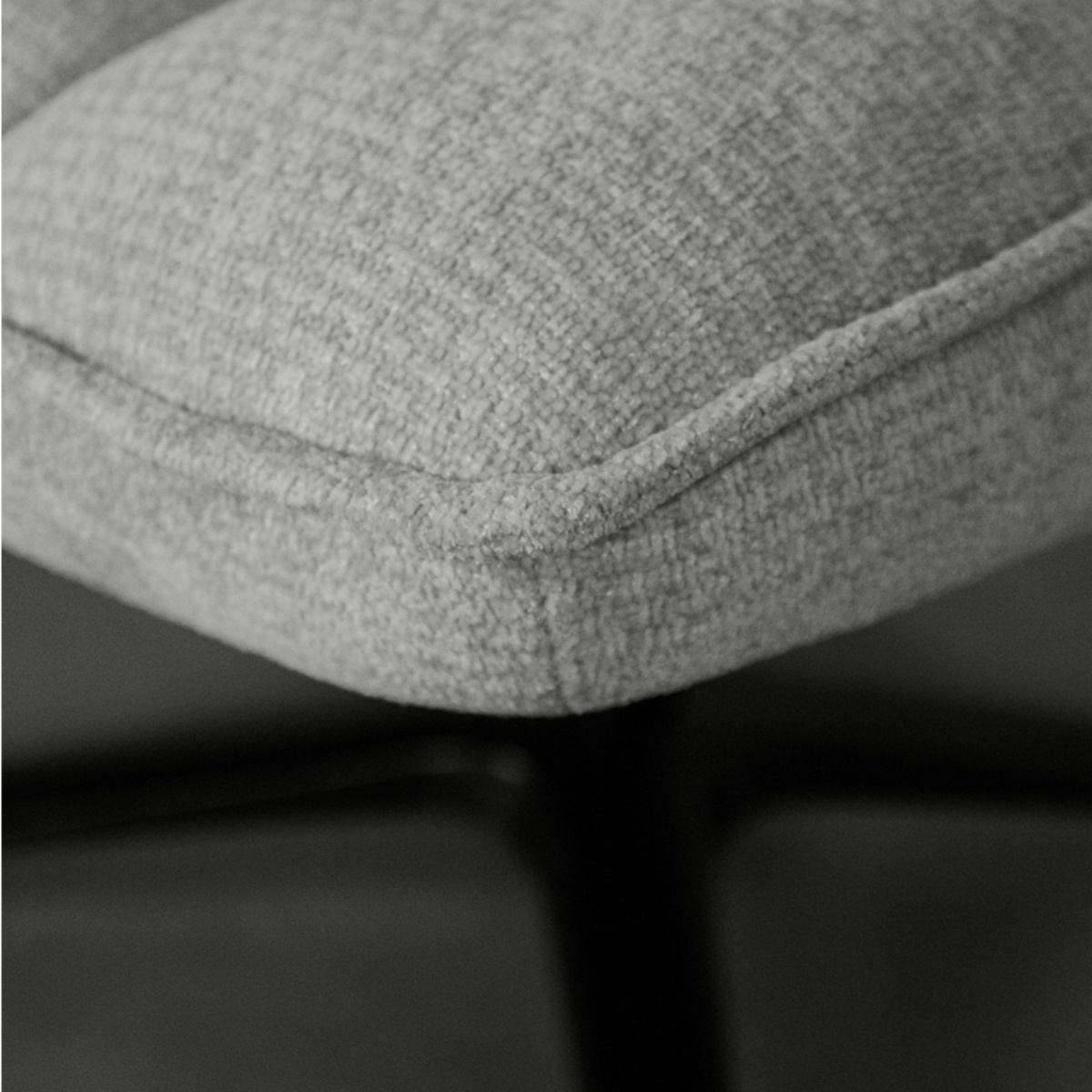LABEL51 - Fauteuil Vince - Stone - 74x63x91cm