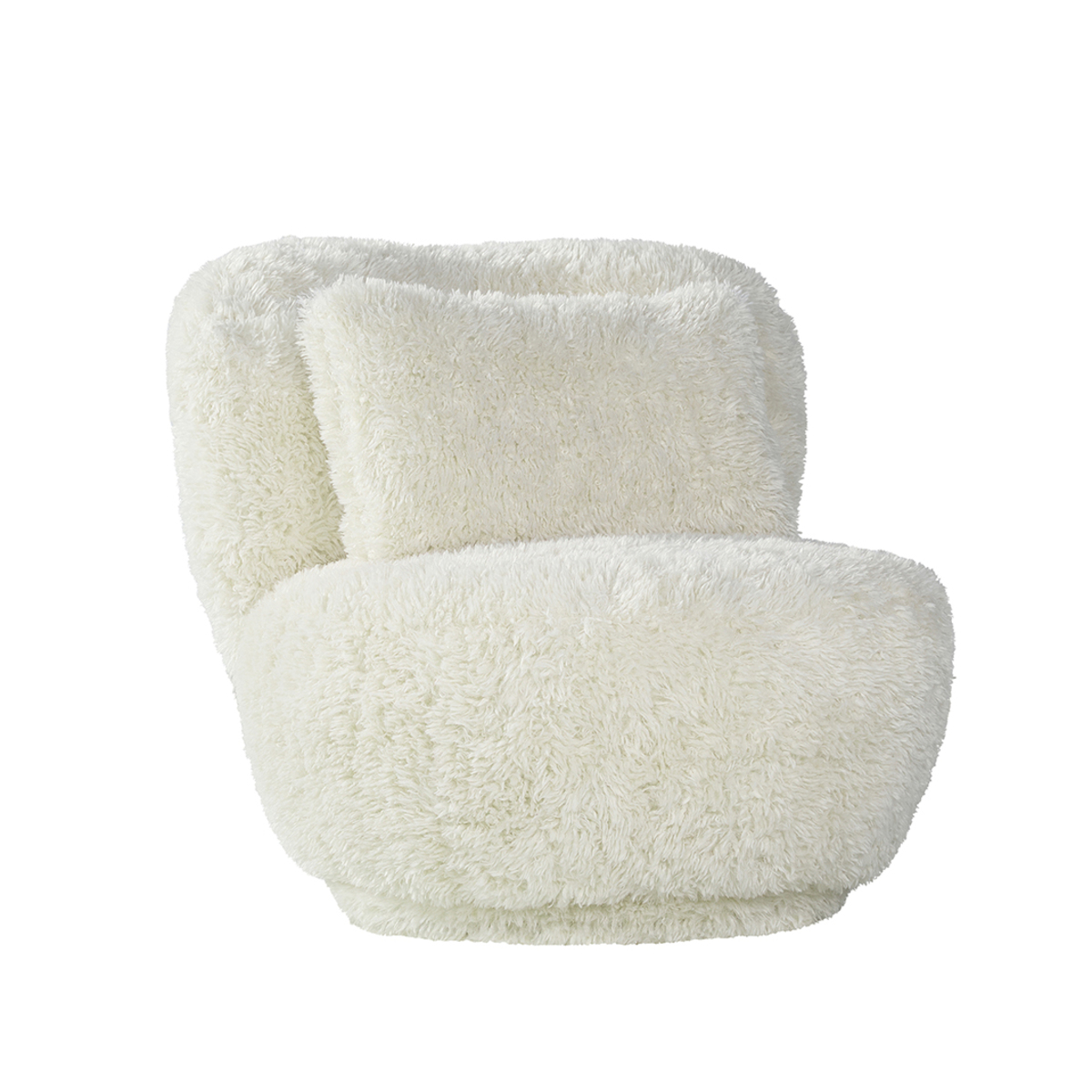 LABEL51 - Fauteuil Doodle - Creme - 87x90x73cm