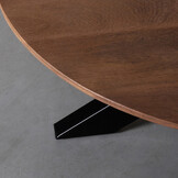 LABEL51 - Salontafel Otis - Bruin - 80x80x43cm