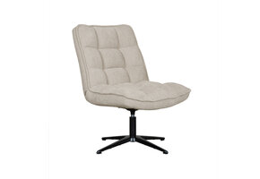LABEL51 Fauteuil Vince - Clay - Stof - 63x74x91 cm