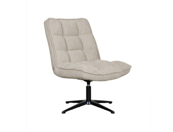 LABEL51 Fauteuil Vince - Clay - Stof - 63x74x91 cm