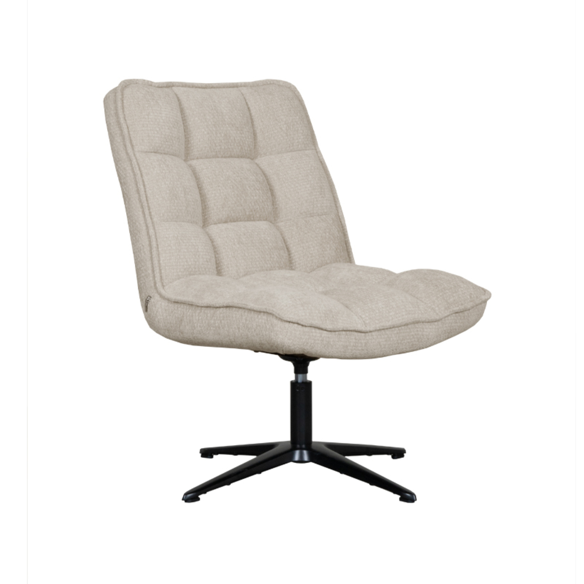 LABEL51 Fauteuil Vince - Clay - Stof - 63x74x91 cm