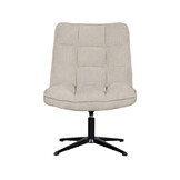 LABEL51 Fauteuil Vince - Clay - Stof - 63x74x91 cm