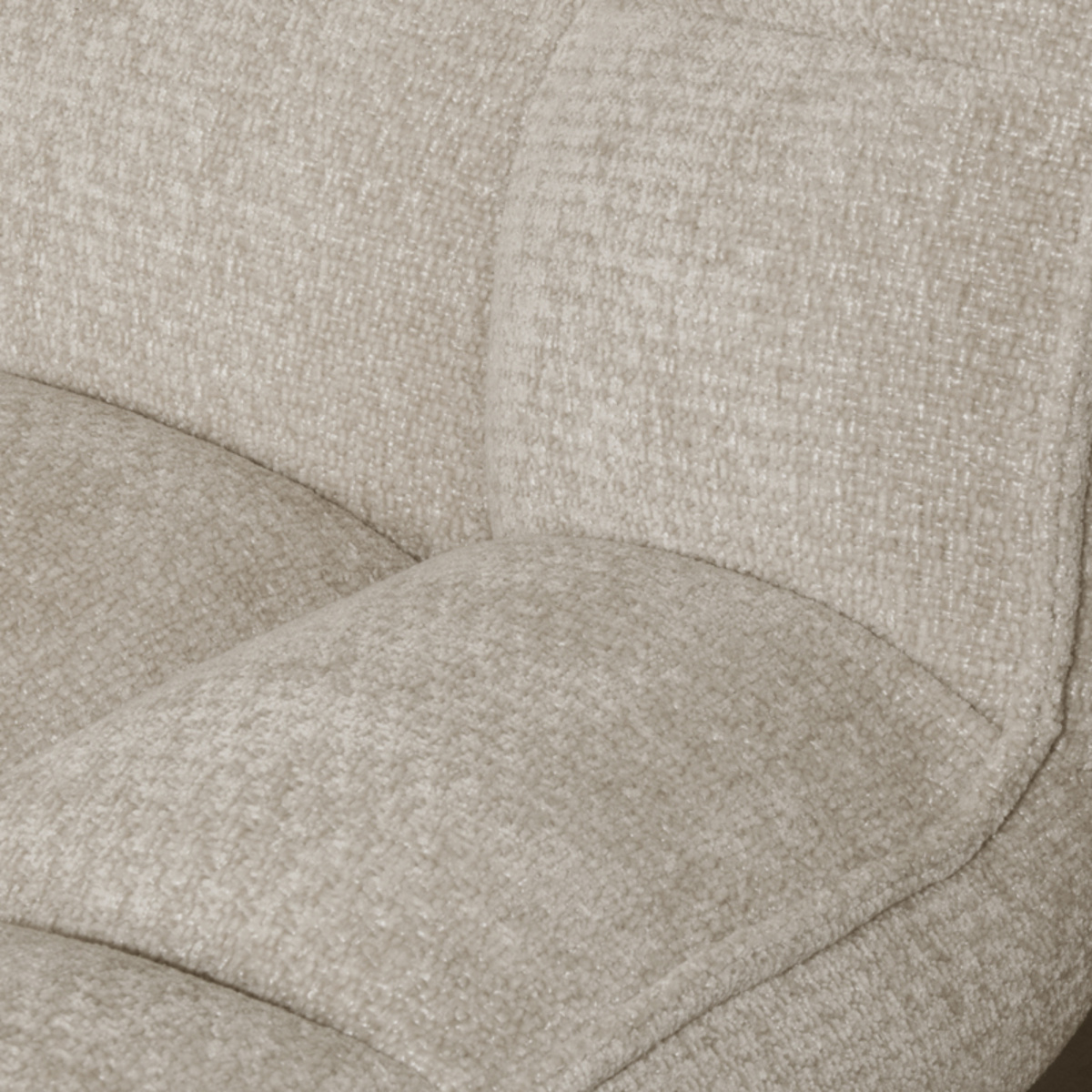 LABEL51 Fauteuil Vince - Clay - Stof - 63x74x91 cm