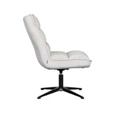 LABEL51 - Fauteuil Vince - Beige - 74x63x91cm