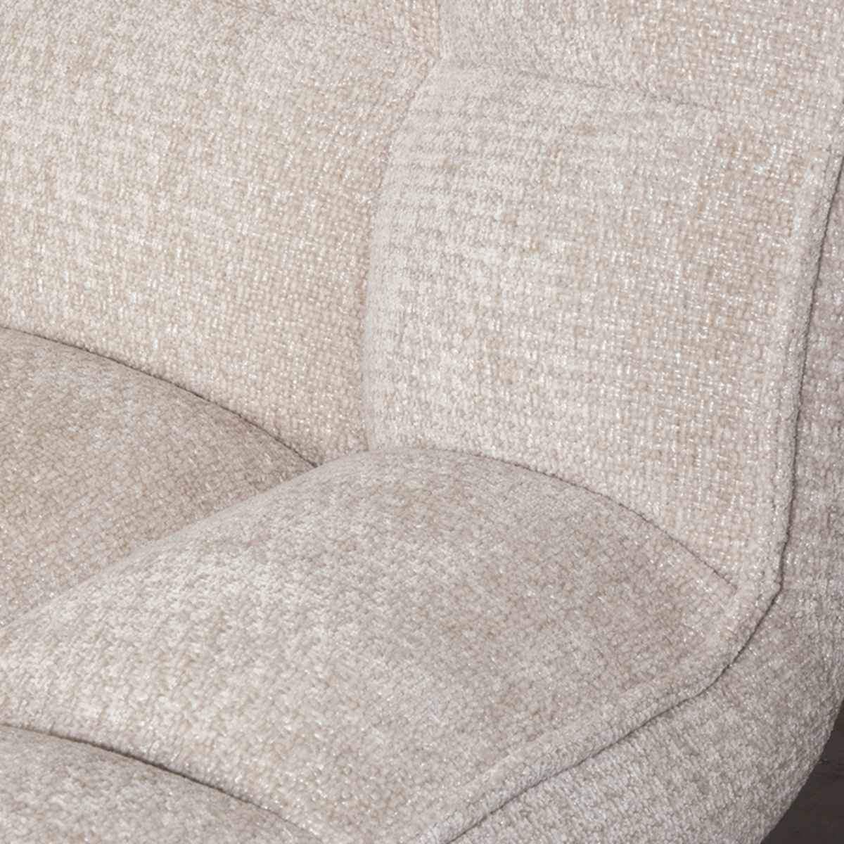 LABEL51 - Fauteuil Vince - Beige - 74x63x91cm