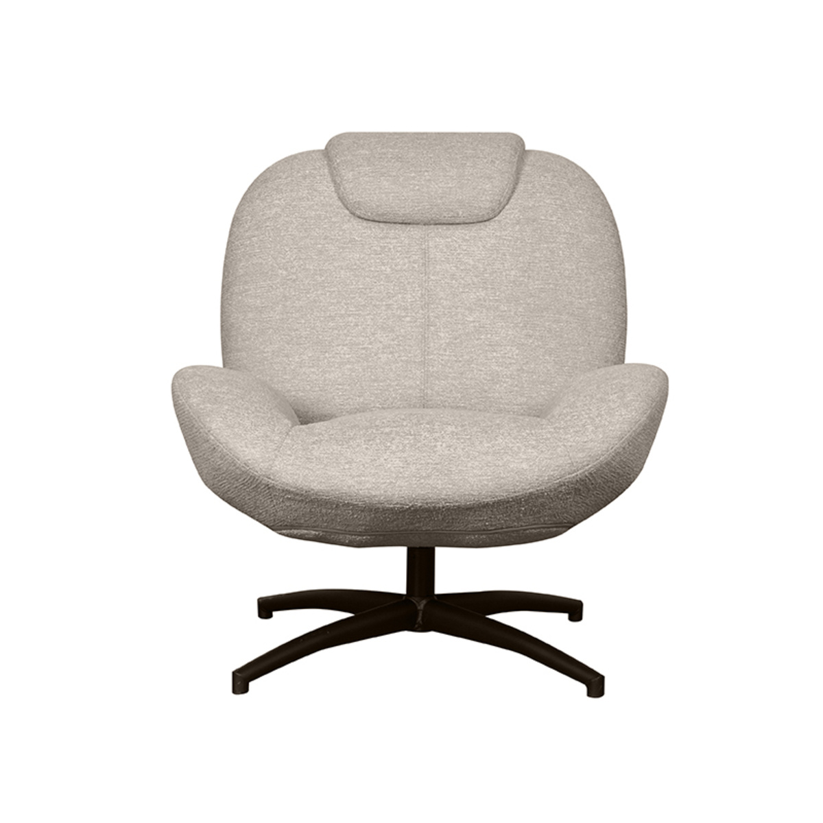 LABEL51 - Fauteuil Clayton - Taupe - 89x82x91cm