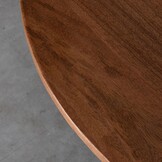 LABEL51 - Salontafel Rosie - Bruin - 75x140x36cm