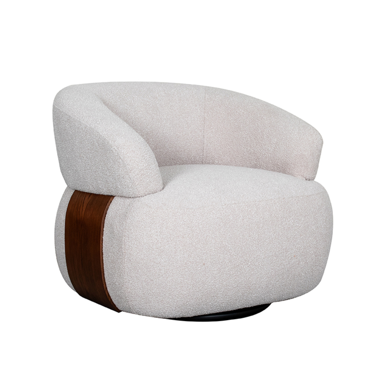 LABEL51 - Fauteuil Valenza - Beige - 81x84x75cm
