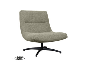 LABEL51 Fauteuil Calix - Naturel - Boucle