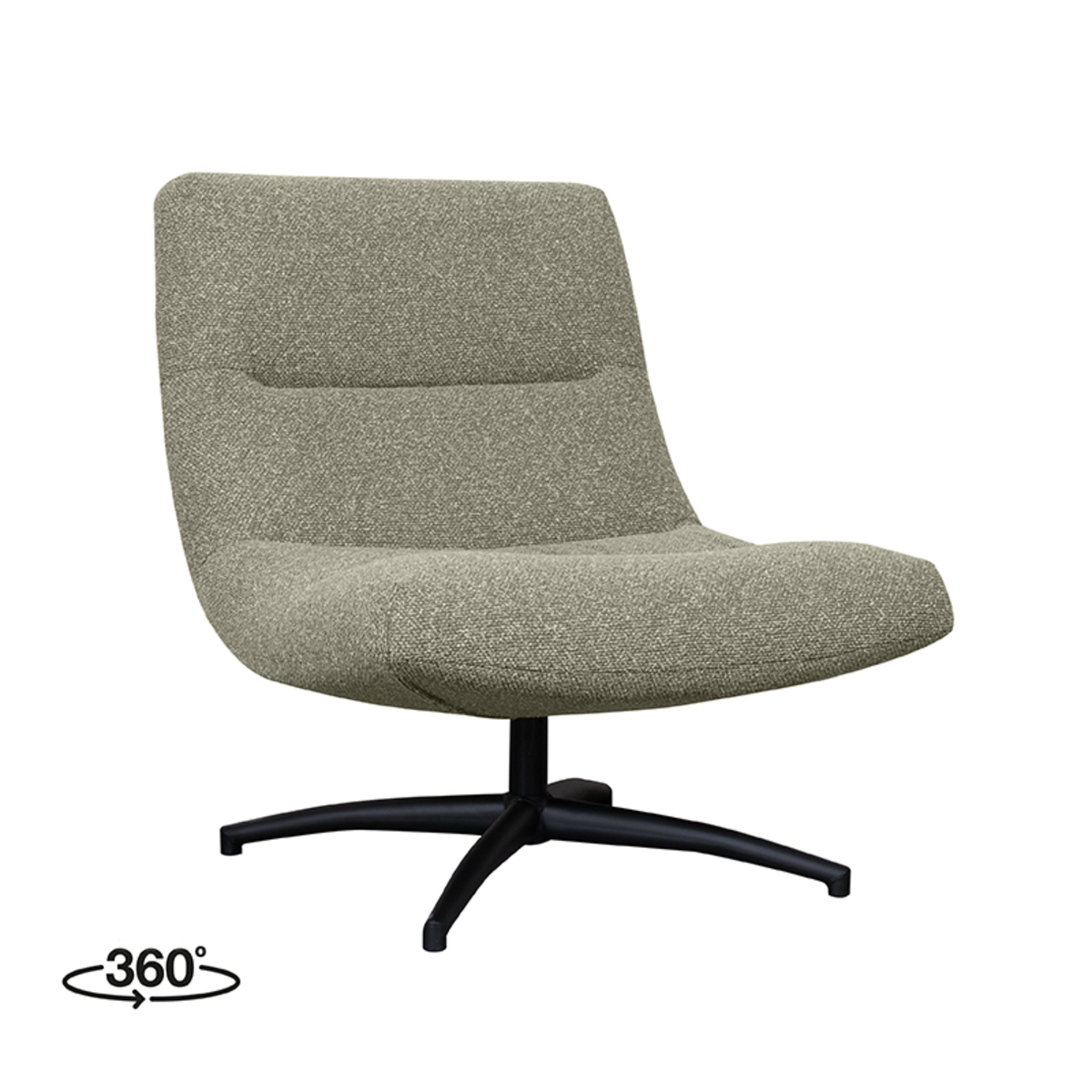 LABEL51 - Fauteuil Calix - Beige - 93x77x88cm