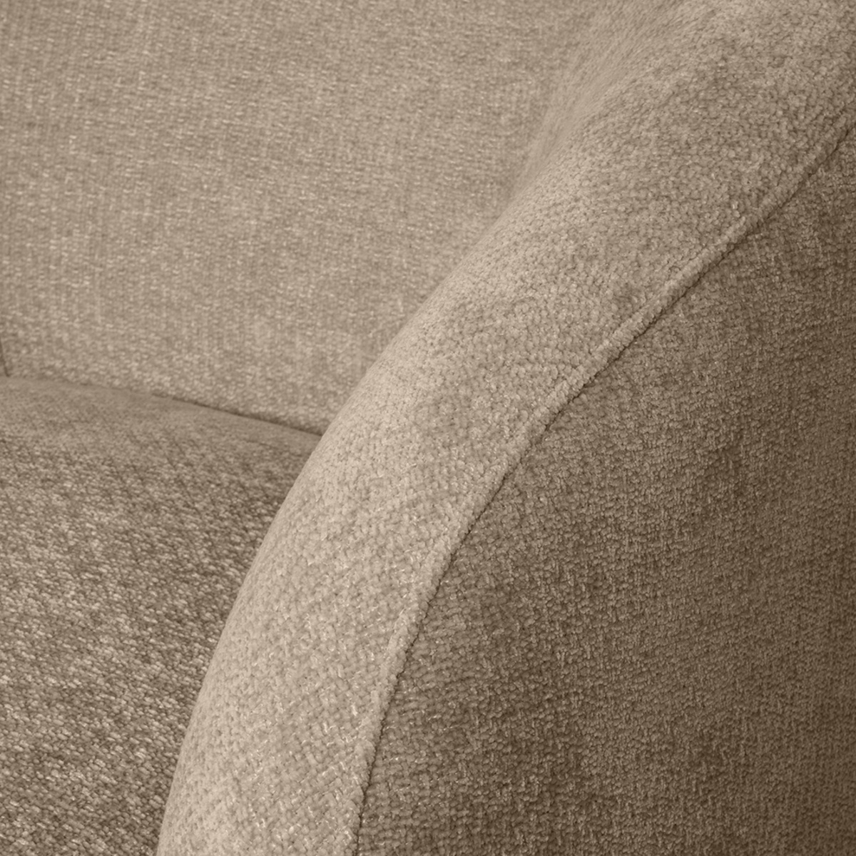 LABEL51 - Fauteuil Alby - Clay - 88x82x81cm