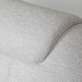 LABEL51 Fauteuil Clayton - Naturel - Stof