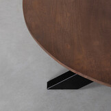 LABEL51 - Salontafel Otis - Bruin - 80x80x43cm