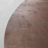 LABEL51 - Salontafel Otis - Bruin - 80x80x43cm