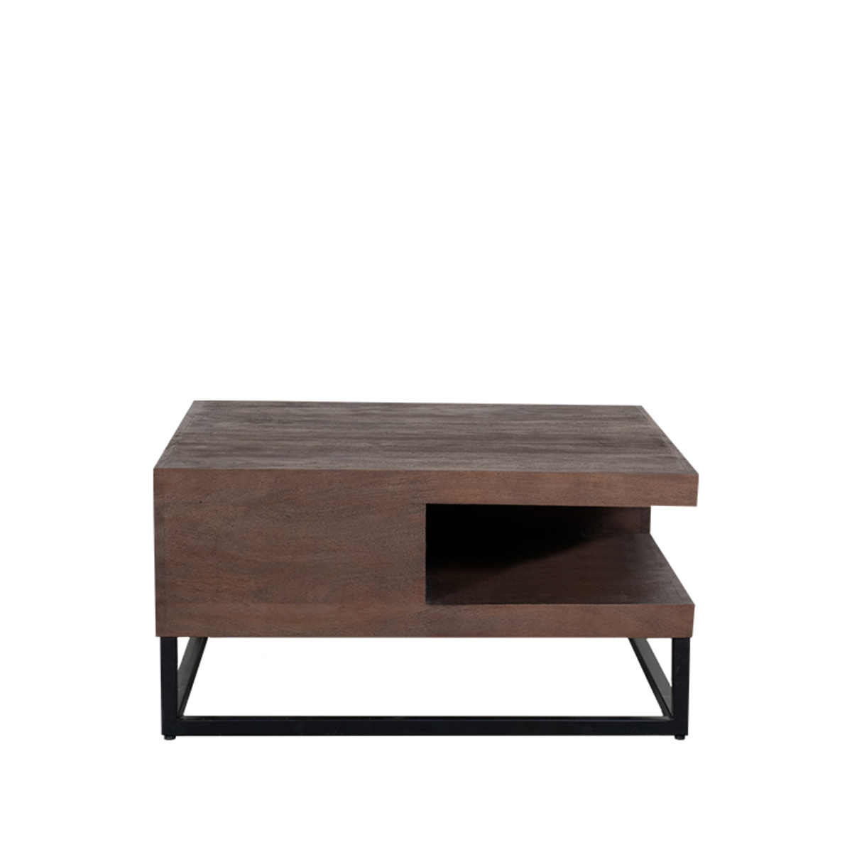 LABEL51 - Salontafel Cube - Bruin - 80x80x40cm