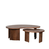 LABEL51 - Salontafel Timon - Bruin - 58x100x40cm