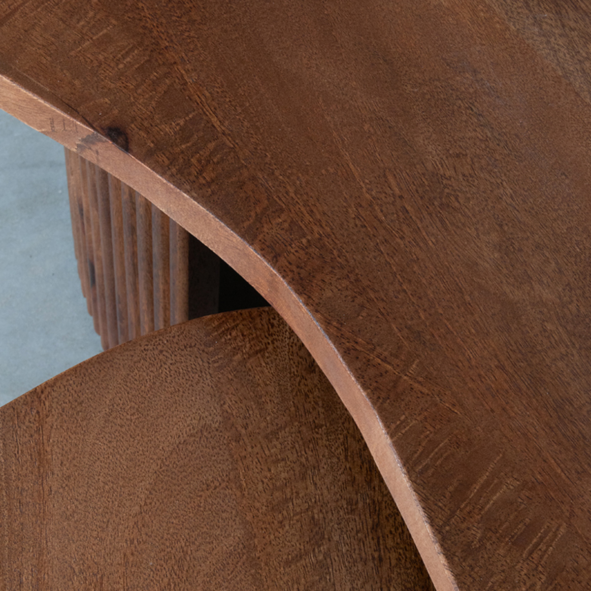 LABEL51 - Salontafel Timon - Bruin - 58x100x40cm