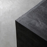 LABEL51 Salontafel Square - Zwart - Mangohout - 80x80x30 cm