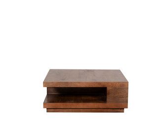 LABEL51 Salontafel Square - Nature - Mangohout - 80x80x30 cm