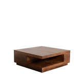 LABEL51 - Salontafel Square - Bruin - 80x80x30cm