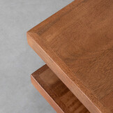 LABEL51 - Salontafel Square - Bruin - 80x80x30cm
