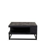 LABEL51 - Salontafel Cube - Zwart - 80x80x40cm
