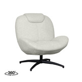 LABEL51 - Fauteuil Clayton - Beige - 89x82x91cm