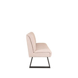 LABEL51 Eetkamerbank Modula - Naturel - Boucle - 3-Zits - 150x62x92 cm