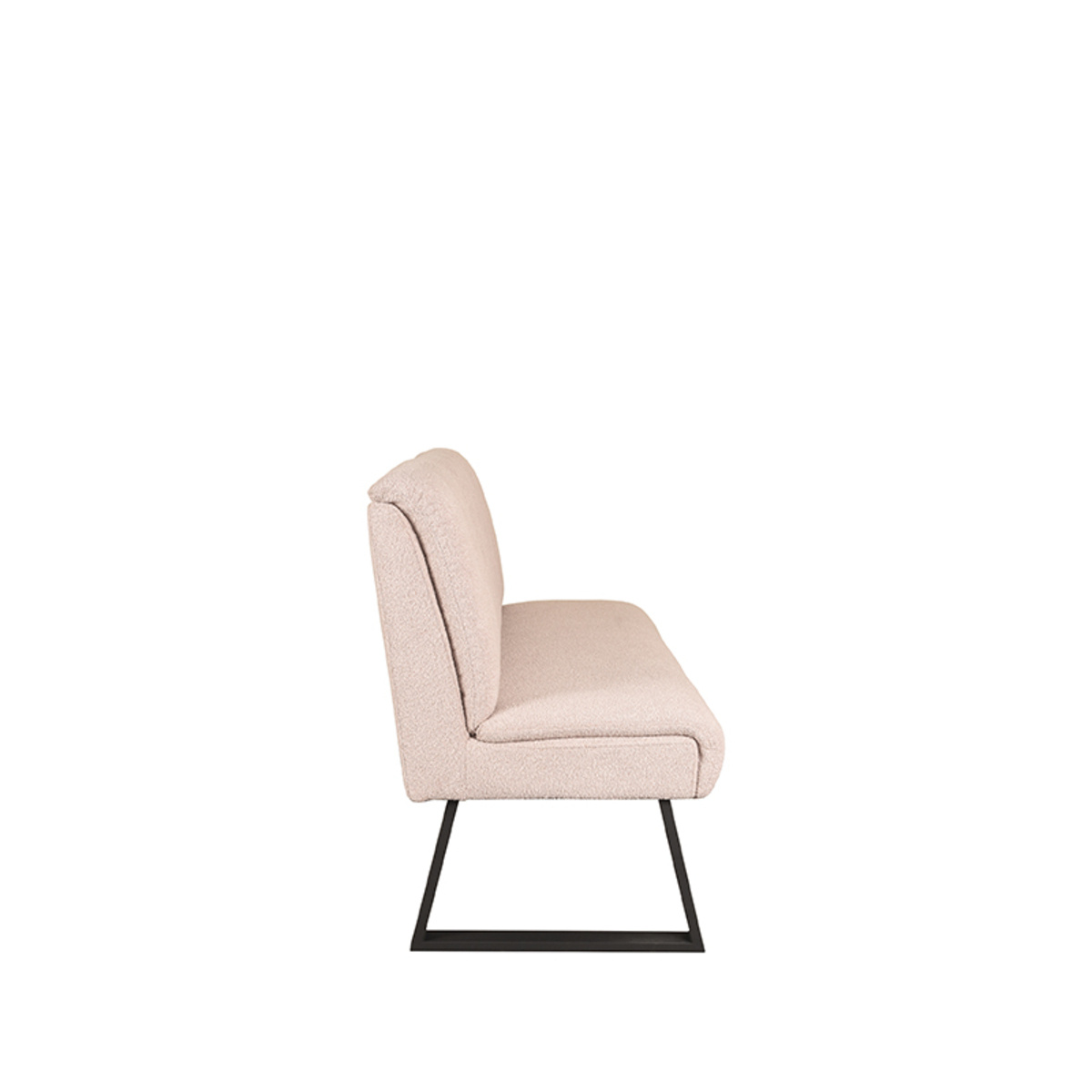 LABEL51 Eetkamerbank Modula - Naturel - Boucle - 3-Zits - 150x62x92 cm