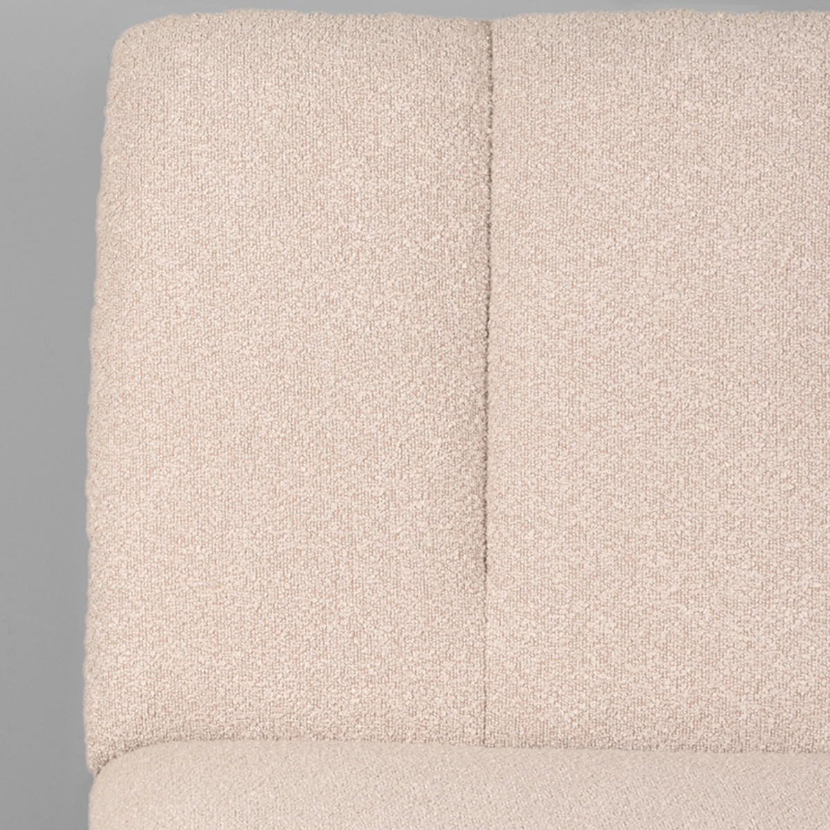 LABEL51 Eetkamerbank Modula - Naturel - Boucle - 2-Zits - 100x62x92 cm