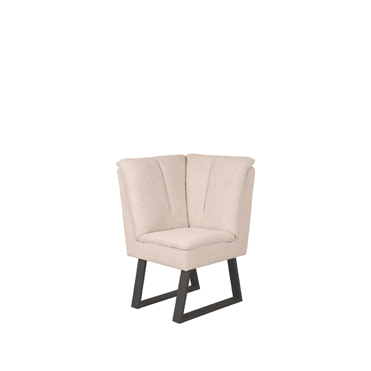 LABEL51 - Eetkamerbanken Modula - Beige - 62x62x92cm