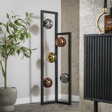 Hoyz Collection - Vloerlamp 5L Stellar - Artic Zwart