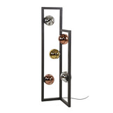 Hoyz Collection - Vloerlamp 5L Stellar - Artic Zwart