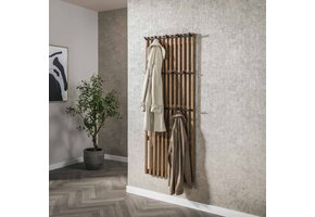 Hoyz - Kapstokrek Tweak - 14 Haken - Mangohout - Zandkleur