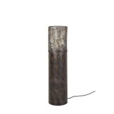 Hoyz Collection - Vloerlamp Ø22,5 Cilinder 90cm - Zwart Bruin