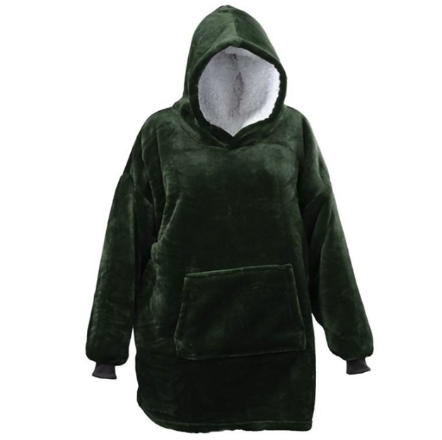 Unique Living | Oversized Hoodie 70x50x87cm dark green