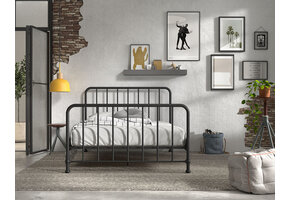 LUCEVI - Bronxx Bed 140x200cm - Zwart