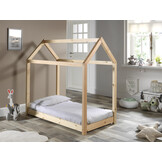 LUCEVI - Cabane Peuter Bed - 146x78x132cm - Beige