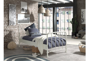 LUCEVI - Bronxx Bed 90x200cm - Wit