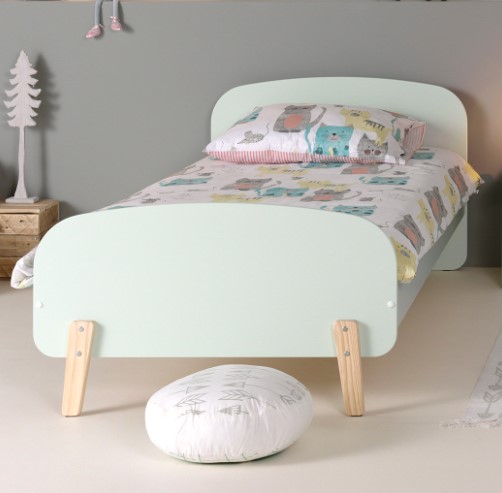 LUCEVI - Kiddy Bed 90x200cm - Mint Green
