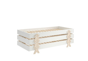 LUCEVI - Modulo Smiley Stapelbare bedden - 3 stuks - Wit - 90x200 cm