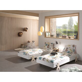 LUCEVI - Modulo Smiley Stapelbare bedden - 3 stuks - Wit - 90x200 cm