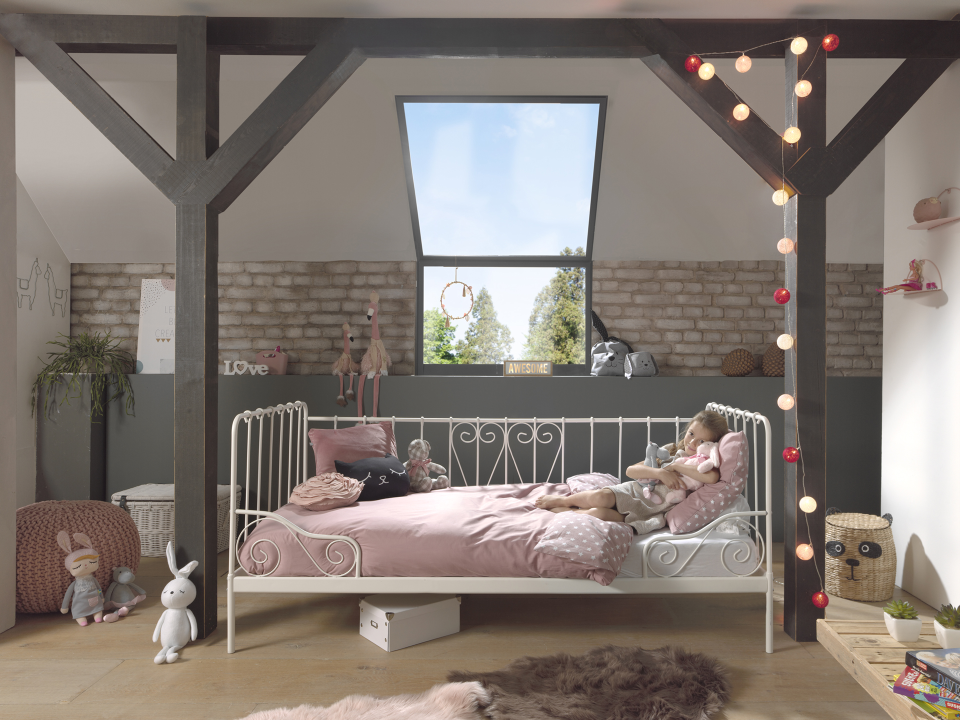 LUCEVI - Alice Kajuitbed 90x200cm - Wit