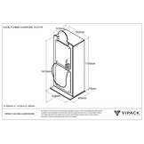 LUCEVI - Benzinepomp Kleerkast - 50x40x141cm - Rood