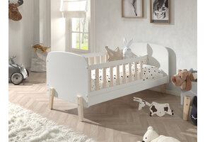 LUCEVI - Kiddy Peuter Bed - 148.2x77x68cm - Wit